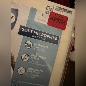 King Microfiber sheet sets and one two pillowcase pack